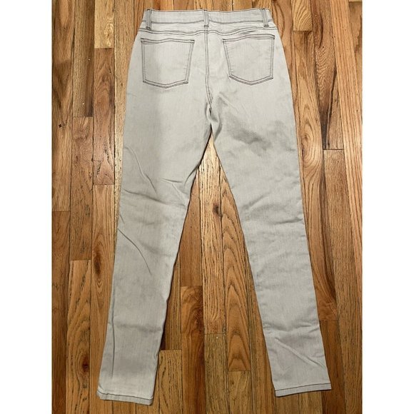 EILEEN FISHER $178 Stonewashed Organic Cotton Sun Bleached Stretch Skinny Jean 6 - Picture 5 of 7